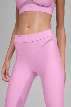 High-Waist Airlift Rebel 7/8 Legginsy – kolor Candy Heart Pink