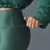 High-Waist Airlift Winter Warm Legginsy – Winter Ivy
