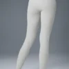High-Waist Alosoft Lounge Legginsy – sportowa szarość melanżowa