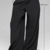 High-Waist Dreamscape Trouser (Long) – Black