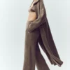 High-Waist Northstar Straight Leg Pant – kolor Alpine Cocoa Heather