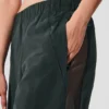High-Waist Origin Wide Leg Track Pant – kolor grafitowo-zielony