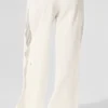 High-Waist Origin Wide Leg Track Pant – kolor kości słoniowej