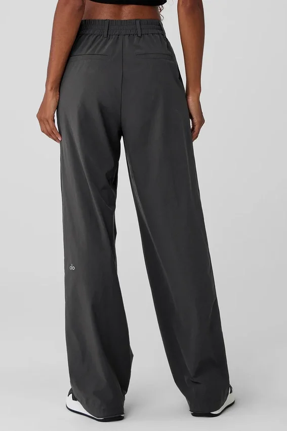 High-Waist Pursuit Trouser – antracyt