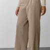 High-Waist Pursuit Trouser (Long) – kolor Gravel