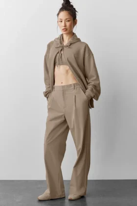 High-Waist Pursuit Trouser (Regular) – kolor Gravel