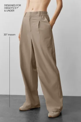 High-Waist Pursuit Trouser (Regular) – kolor Gravel