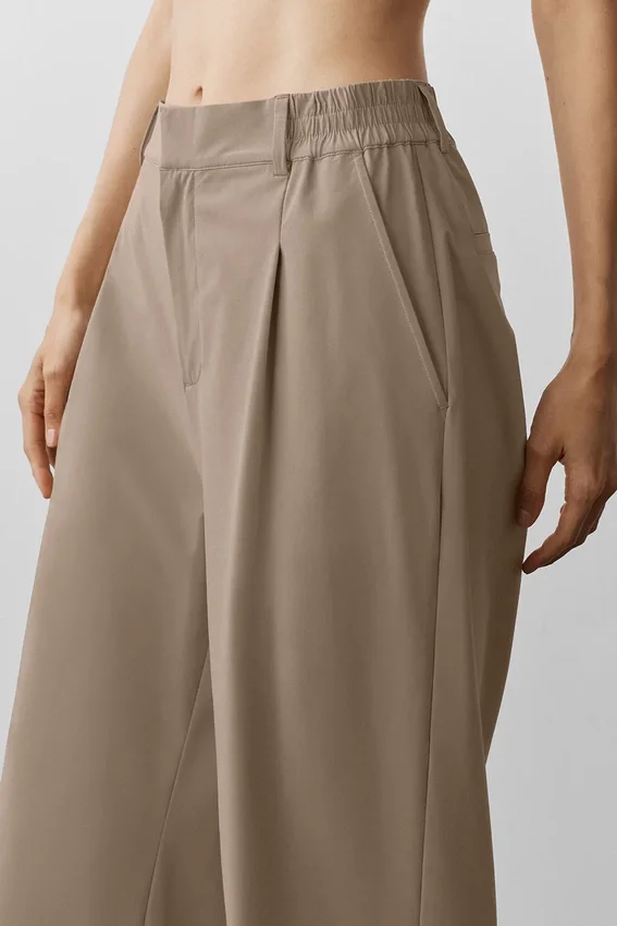 High-Waist Pursuit Trouser (Regular) – kolor Gravel