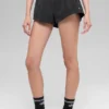 High-Waist Socialite Szorty – czarne