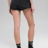 High-Waist Socialite Szorty – czarne