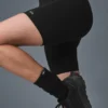 High-Waist szorty rowerowe 7" – czarne