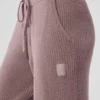 High-Waist Wide Leg Pants „Snuggle up Sweater” – kolor grzybowy
