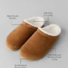 Kapcie Recovery – kolor Saddle/Ivory