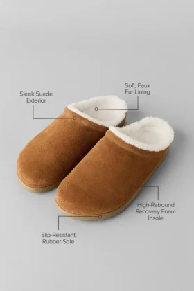 Kapcie Recovery – kolor Saddle/Ivory