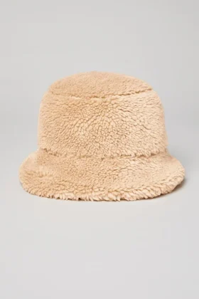 Kapelusz typu bucket Foxy Sherpa – kolor camel