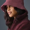 Kapelusz typu bucket „Good Shade Puffer” – kolor burgundowo-truflowy