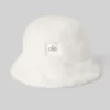 Kapelusz typu bucket z sztucznego futra – Ivory