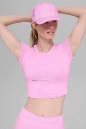 Kapelusz typu „trucker” z serii District – Candy Heart Pink