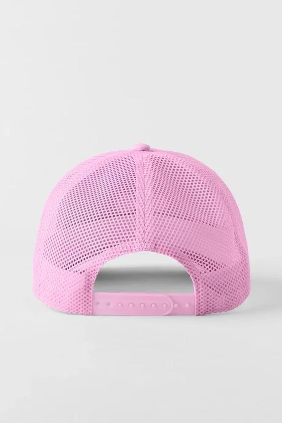 Kapelusz typu „trucker” z serii District – Candy Heart Pink