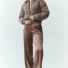 Kaszmirowy swetr puchowy Northstar – kolor Alpine Cocoa Heather