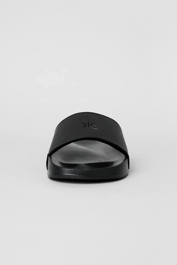 Klapki unisex „It Slide” – czarne