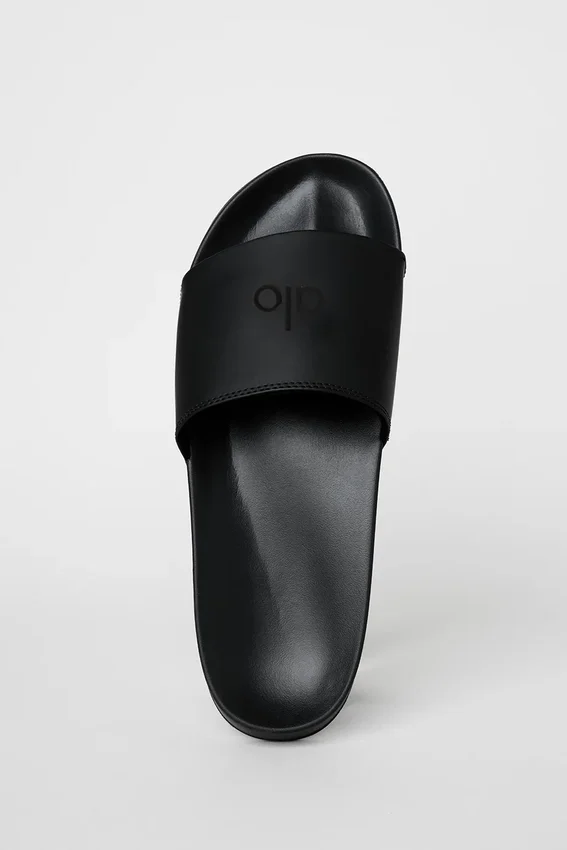 Klapki unisex „It Slide” – czarne