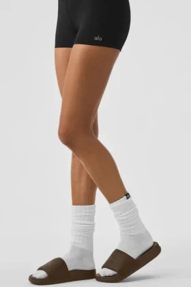 Klapki unisex „It Slide” – kolor Espresso