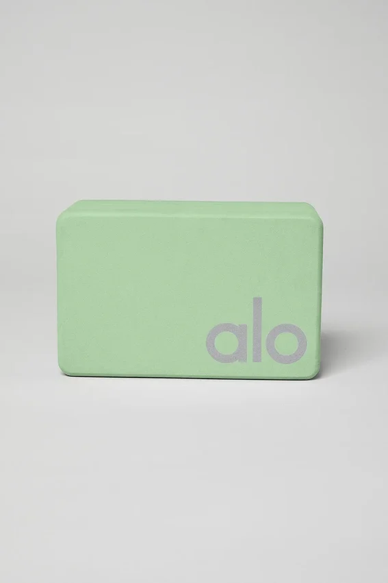 Klocki do jogi Uplifting – Honeydew/Srebrny