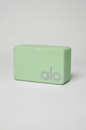 Klocki do jogi Uplifting – Honeydew/Srebrny