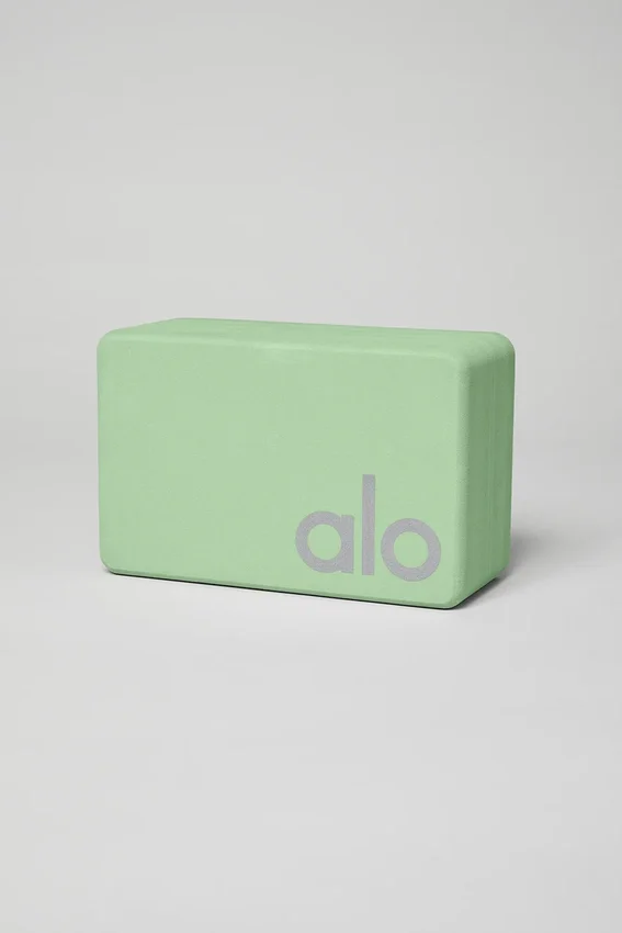 Klocki do jogi Uplifting – Honeydew/Srebrny
