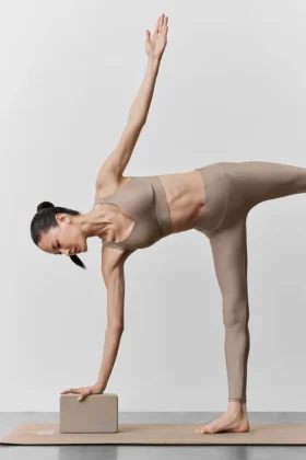 Klocki do jogi Uplifting – kolor żwirowy