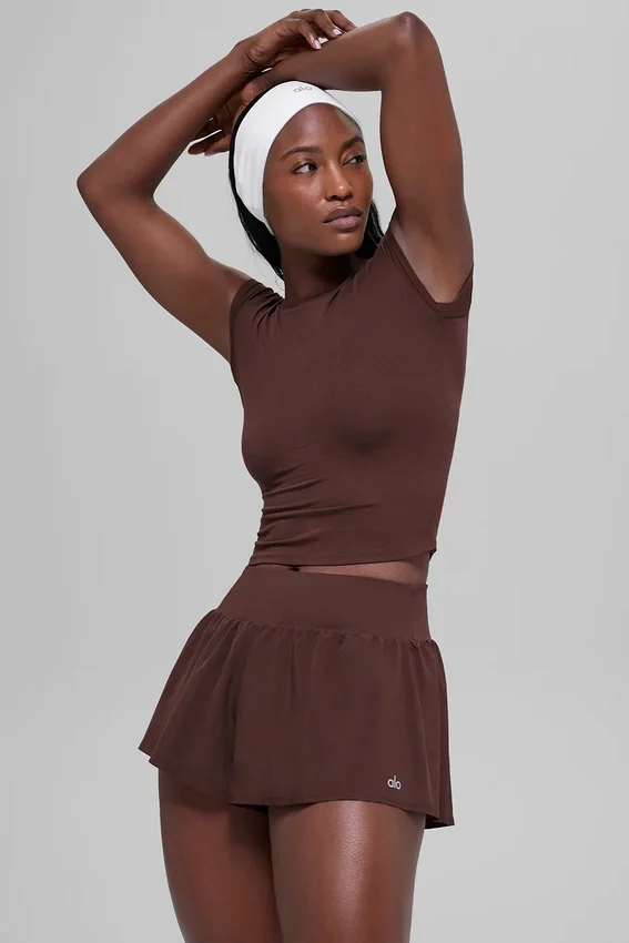 Koszulka Alosoft Back for More – Brownstone
