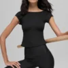 Koszulka Alosoft Back for More – czarna