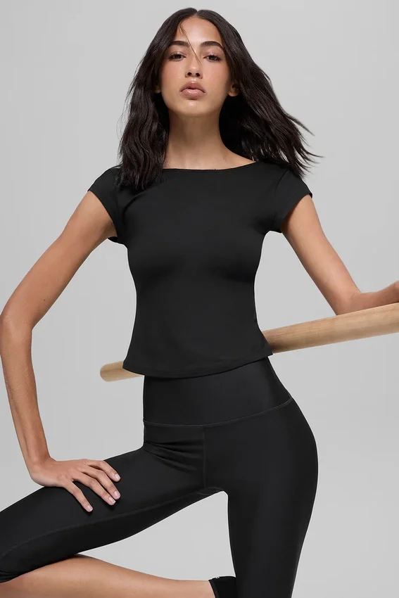 Koszulka Alosoft Back for More – czarna