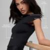 Koszulka Alosoft Back for More – czarna