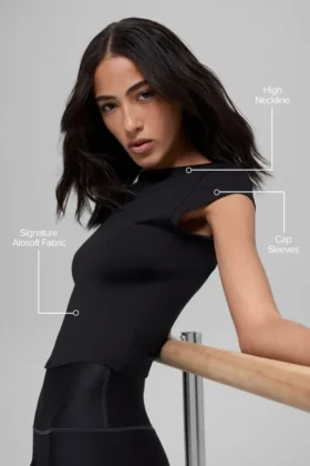 Koszulka Alosoft Back for More – czarna