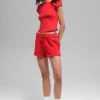 Koszulka Alosoft Back for More – jaskrawoczerwona