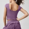 Koszulka „Alosoft Back for More” – kolor Plum Kiss