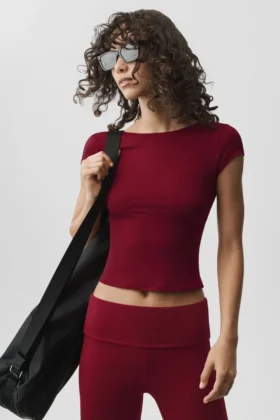 Koszulka Alosoft Back for More – Summer Romance Red