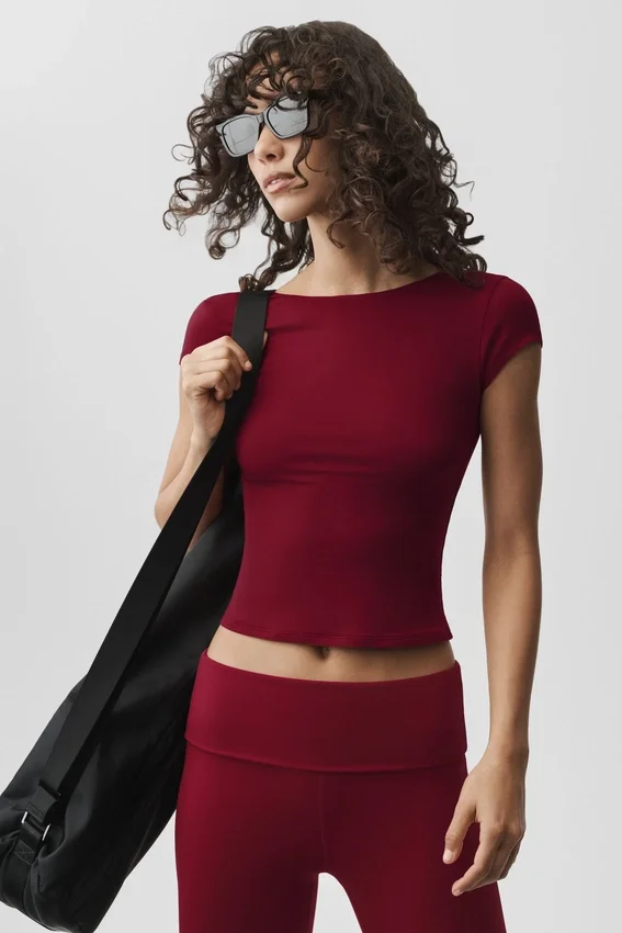 Koszulka Alosoft Back for More – Summer Romance Red
