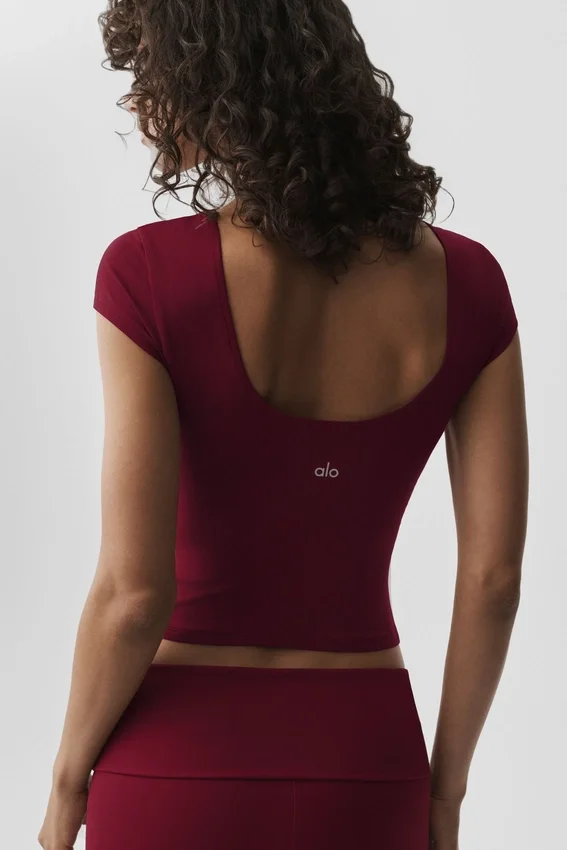 Koszulka Alosoft Back for More – Summer Romance Red