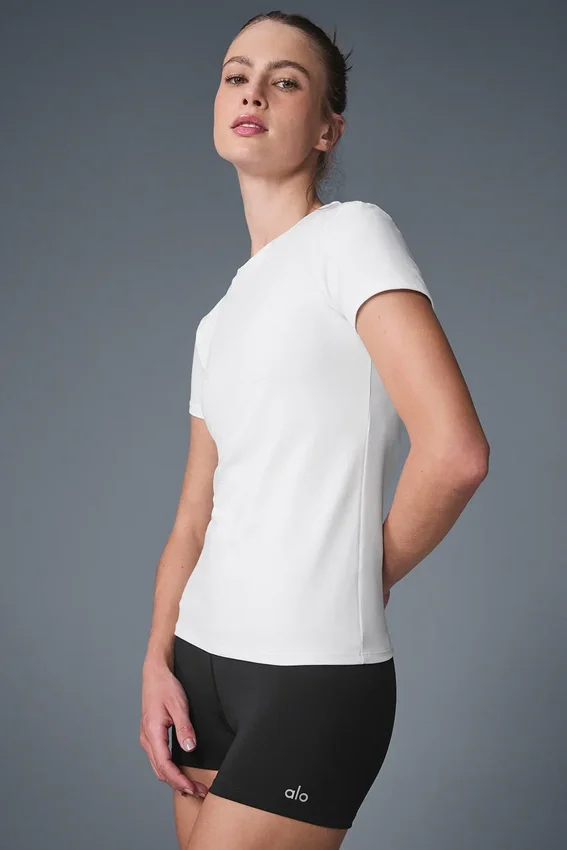 Koszulka Alosoft Finesse – biała