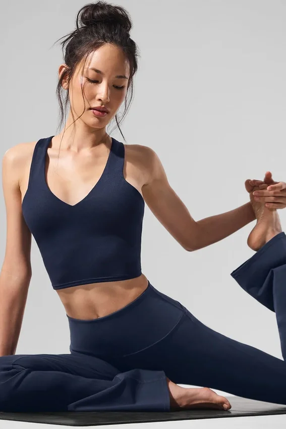 Koszulka bez rękawów Airbrush Real Bra – Navy