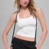 Koszulka bez rękawów Alo Softsculpt Precision – biała