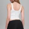 Koszulka bez rękawów Alo Softsculpt Precision – biała