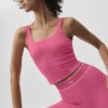 Koszulka bez rękawów Alo Softsculpt Precision – kolor Paradise Pink