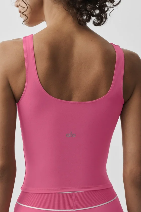 Koszulka bez rękawów Alo Softsculpt Precision – kolor Paradise Pink