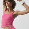 Koszulka bez rękawów Alo Softsculpt Precision – kolor Paradise Pink