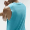 Koszulka bez rękawów Alo Vapor Muscle Tank – Blue Breeze