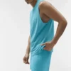 Koszulka bez rękawów Alo Vapor Muscle Tank – Blue Breeze